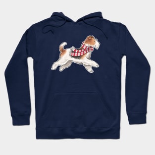 Wire Haired Fox Terrier Dog Hoodie